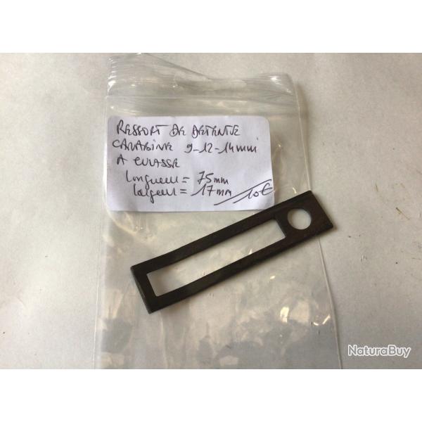 VENDU PAR LE-CUIRASSIER RESSORT DE DETENTE DE CARABINE � CULASSE 9/12/14 MM