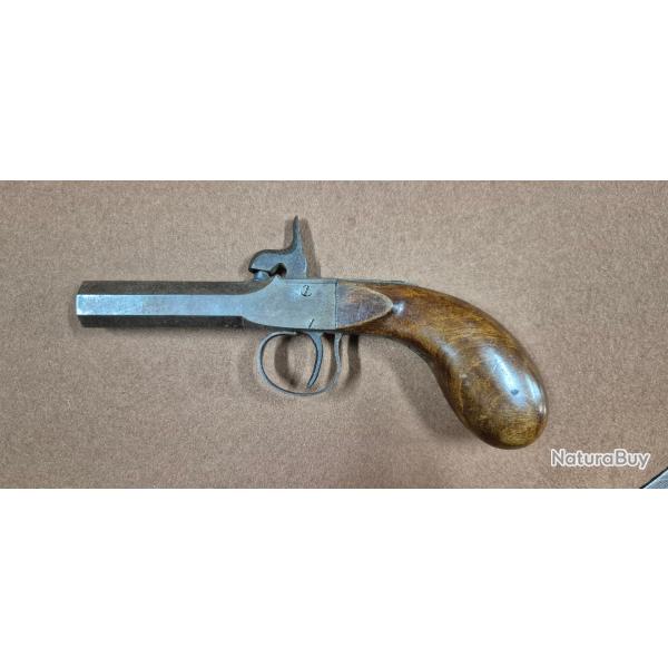 Pistolet a poudre noire du XIX eme siecle n10