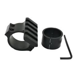 Collier picatinny pour montage de lunette 25.4/30 mm en aluminium