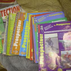 lot de revue  le prospecteur et d&eacute;tection 3 kilos