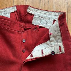 Pantalon Garance mod&egrave;le 1867 - militaria - ww1