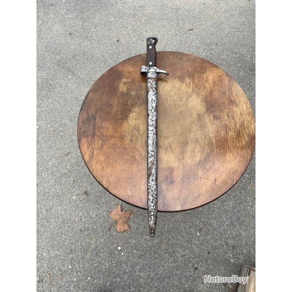 Ancienne ba�onnette Berthier ww1