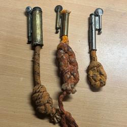 Lot de briquets amadou poilus ww1