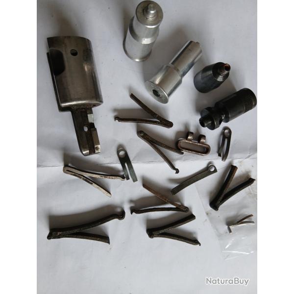 LOT RESSORT PIECES PISTOLET REVOLVER FUSIL 1 � sans prix de r�serve