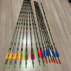 Lot de fl&egrave;che aluminium