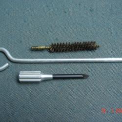 Tournevis, baguette et &eacute;couvillon pour Smith et Wesson. Pi&eacute;ces originales