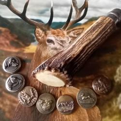 Couteau de poche Opinel 10 bois de cerf personnalisable