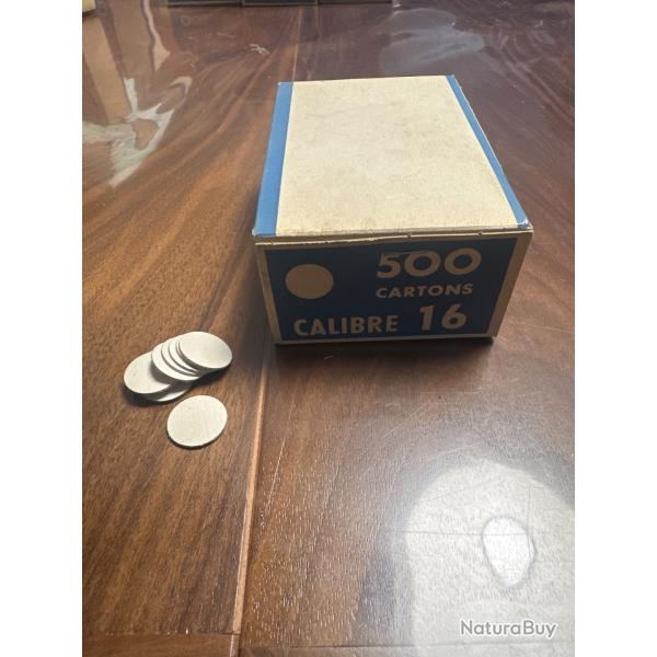 Carton pour calibre 16 non num�rot�