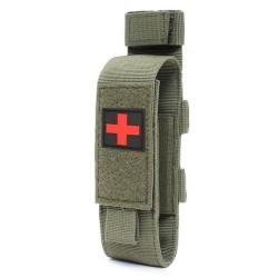 Porte-garrot avec velcro Kaki - Livraison gratuite