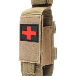 Porte-garrot avec velcro Beige/TAN - Livraison gratuite