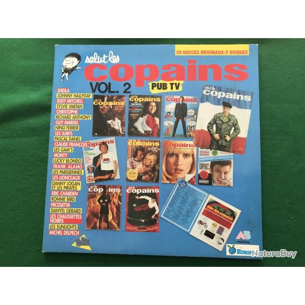 DOUBLE VINYL SALUT LES COPAINS