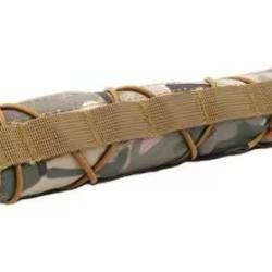 Manchon de protection Silencieux Tactique Treillis - Livraison gratuite