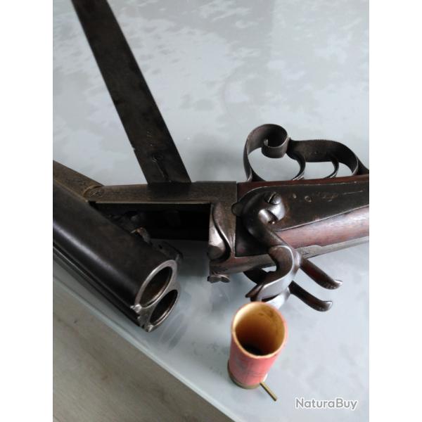 Fusil � broche Saint Etienne cal 16