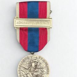 (18.004) M&eacute;daille de la D&eacute;fense Nationale - Argent - Agrafe A&eacute;ronautique Navale