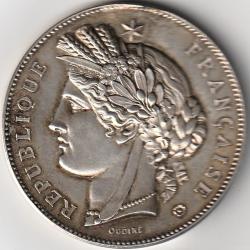 Medaille Bronze Argent&eacute; C&eacute;r&egrave;s Exposition Universelle Paris 1878 Palais Du Trocadero Par Oudin&eacute;