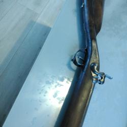 Fusil &agrave; percussion &agrave; un coup