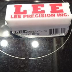 Lee quick trim body calibre 303 British outils pour raccourcisseur de douilles