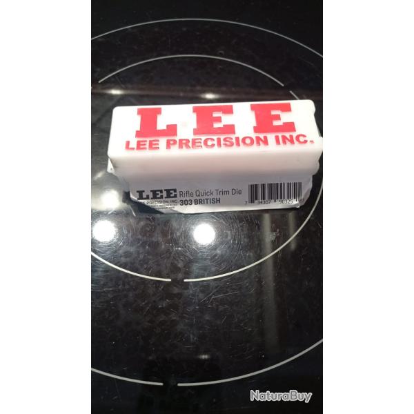 Lee quick trim body calibre 303 British outils pour raccourcisseur de douilles