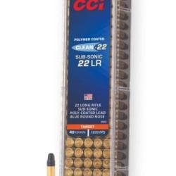 Munition CCI Cal.22LR SUBSONIC TARGET 40gr