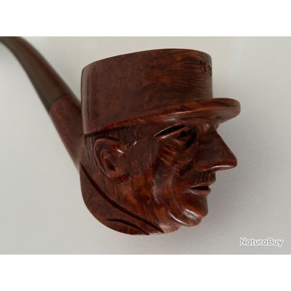 PIPE A L'EFFIGIE DU GENERAL DE GAULLE