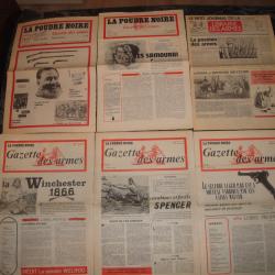 GAZETTE DES ARMES LES 5 PREMIERS NUMEROS