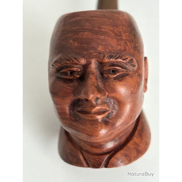 PIPE A L'EFFIGIE DE WINSTON CHURCHILL
