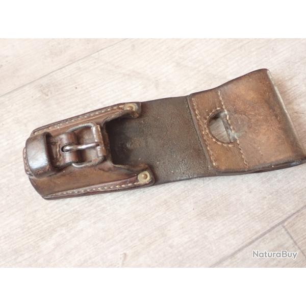 1924 Porte fourreau PF pour baionnette suisse Schmidt Rubin 96/11, K11 ou k31