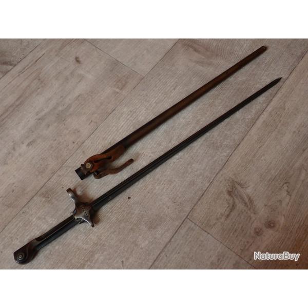 81527 Baionnette suisse dit de cycliste pour K11 ou K31.