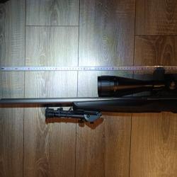 Carabine Savage B 22 WMR 22 Magnum lunette hawke 4-16x50