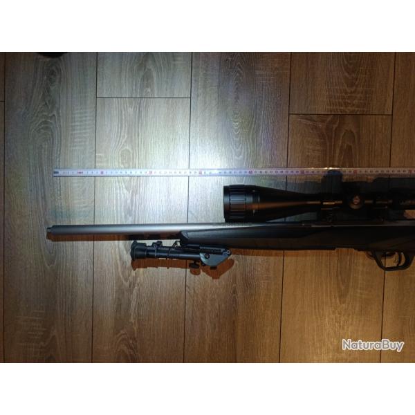 Carabine Savage B 22 WMR 22 Magnum lunette hawke 4-16x50