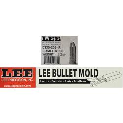 Moule &agrave; Balle LEE Precision 2 Cavit&eacute; &agrave; Balle Conique - Cal. 330