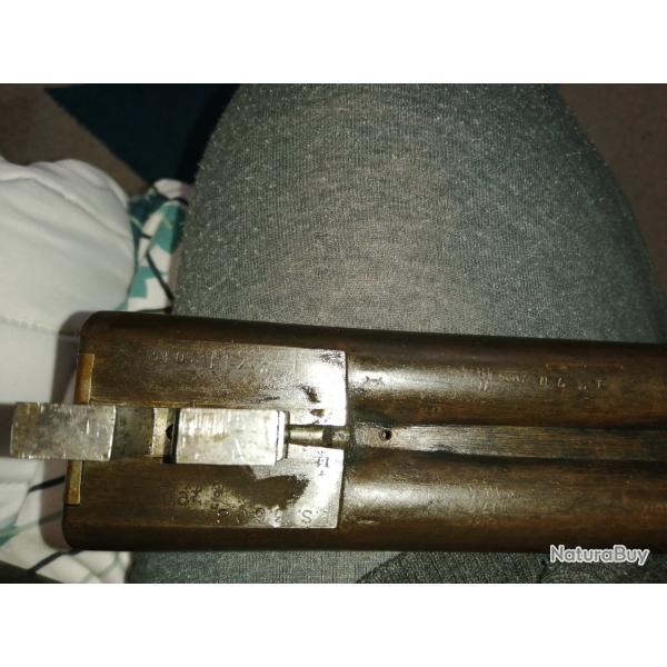 FUSIL DE CHASSE "SARRIUGATE" C12/70 JUXTAPOSE
