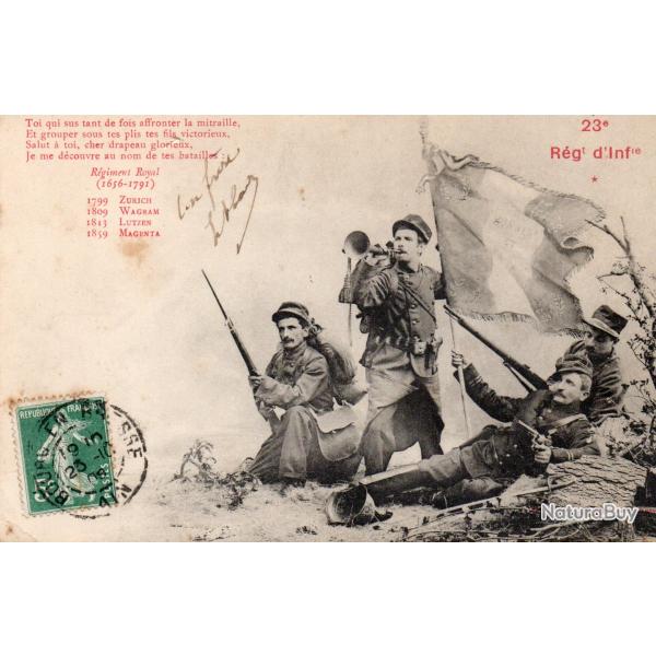 CPA - 23e R�giment dInfanterie-N�7127