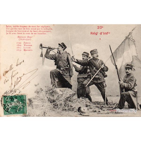 CPA - 23e R�giment dInfanterie-N�7128