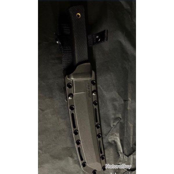 Couteau survie bushcraft COLDSTEEL tanto en acier San Mai