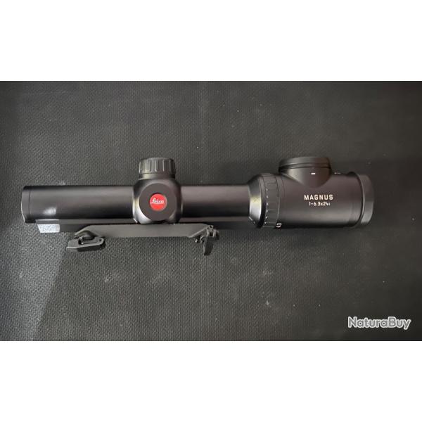 Lunette Leica Magnus 1-6,3x24 montage Sauer 404