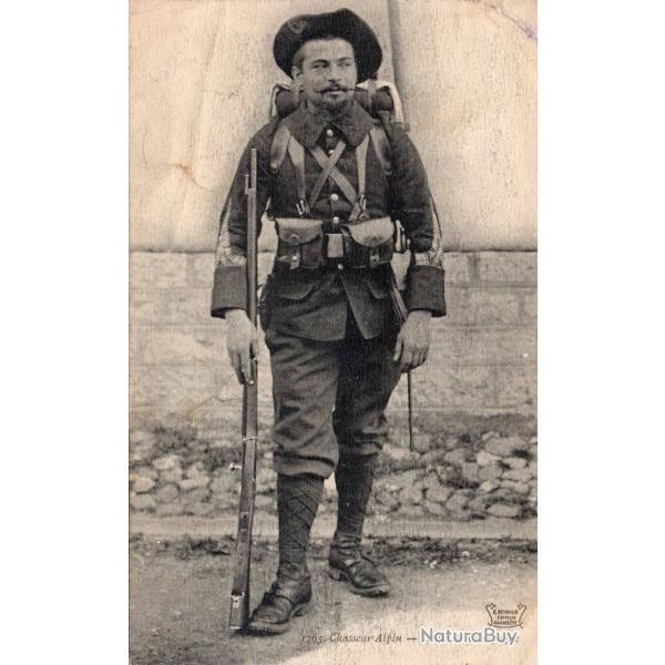 CPA -Chasseur Alpin -Tenue de Campagne-N�7131