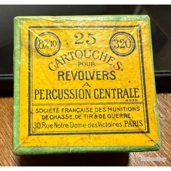 Cartouches pour Bulldog et velodog calibre 320.