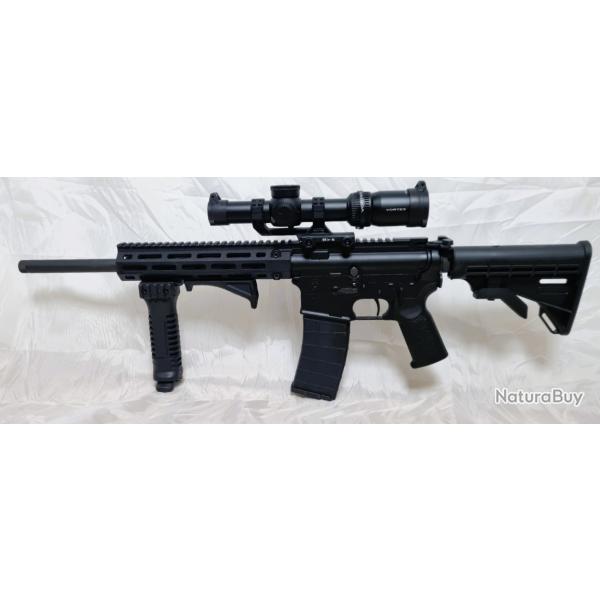 Carabine Tippmann Arms M4-22 LTE Black 16" cal 22lr + lunettes Vortex Venom 6x24