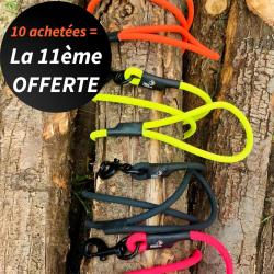 10 Achet&eacute;s + 1 OFFERT ! Laisse PVC PRO CACCIA 120 cm