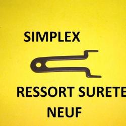 ressort de suret&eacute; NEUF fusil SIMPLEX MANUFRANCE calibres 12 et 16 - VENDU PAR JEPERCUTE (STO52)