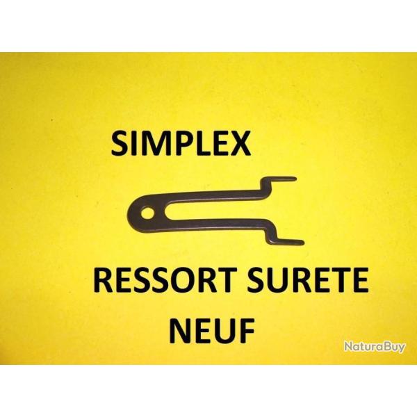 ressort de suret� NEUF fusil SIMPLEX MANUFRANCE calibres 12 et 16 - VENDU PAR JEPERCUTE (STO52)