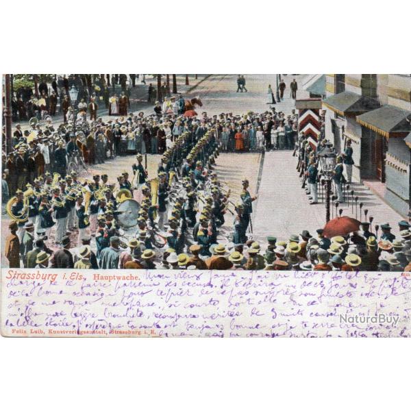 CPA - Strassburg i.Els, Hauptwache N�7133