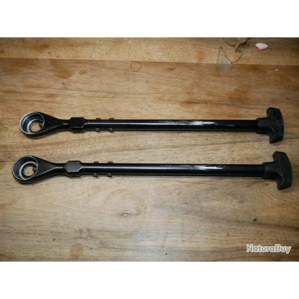 Paire de bipieds de FAMAS F1 dans son jus