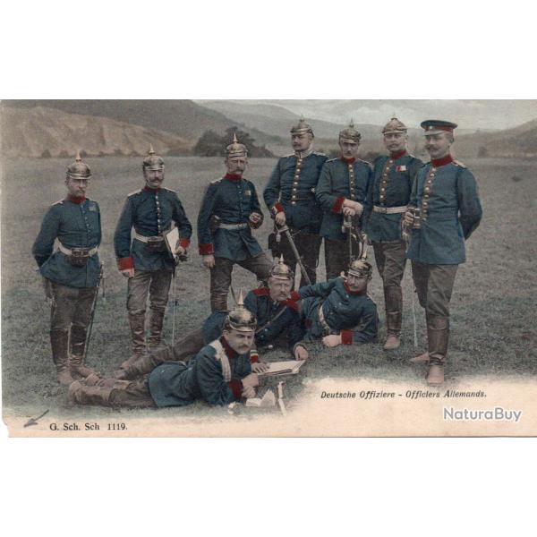 CPA - Deutsche Offiziere-Officiers Allemands - N�7135
