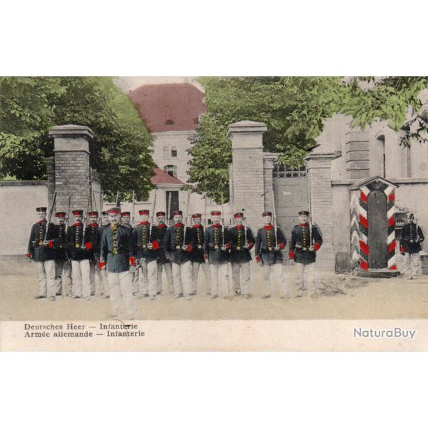 CPA - Arm�e allemande - Infanterie - N�7138