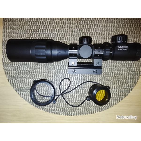Lunette de tir Tasco. 2-6X32 AOE
