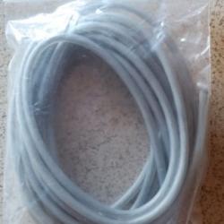 C&acirc;ble 16 AWG (2 m&egrave;tres) plaqu&eacute; argent airsoft