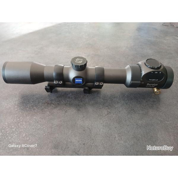 Lunette zeiss duralyt 1,2-5�36Avec montage blaser