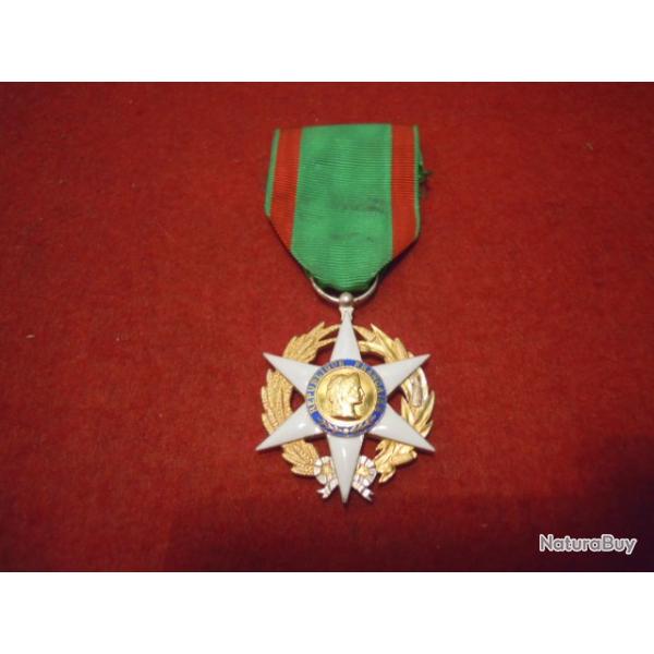 D�coration M�daille M�rite Agricole 1883